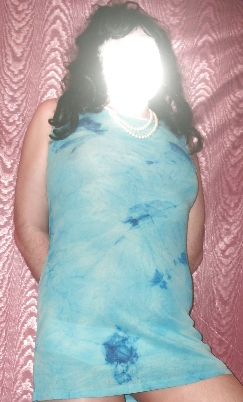Sissy Boy Lovelaska - Blue dress