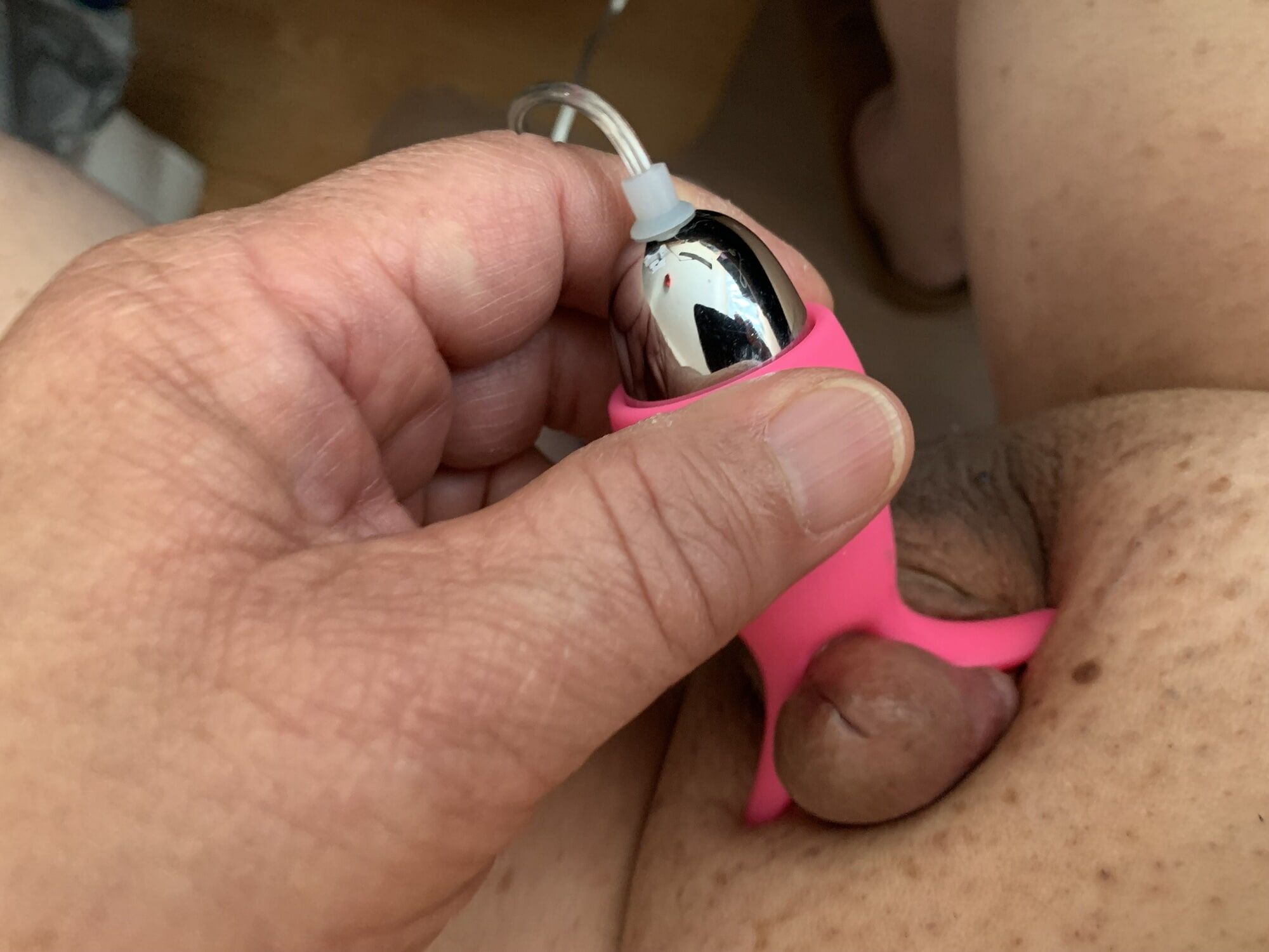 Edging small penis with clit vibrator #7