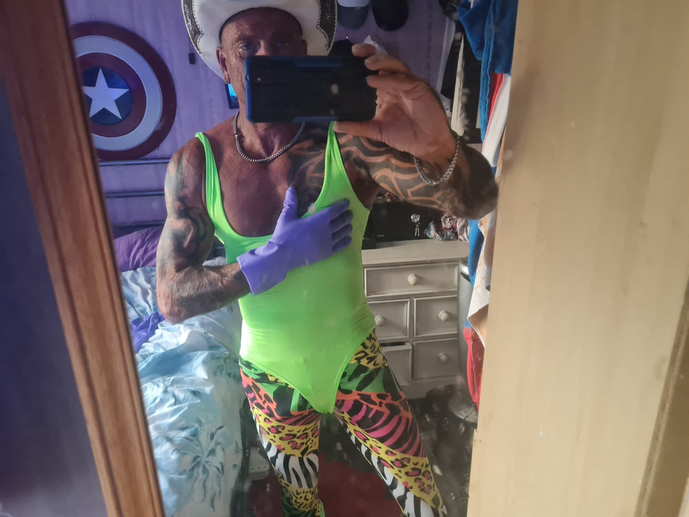 As asked why not 80s fitness cowboy hat  #4