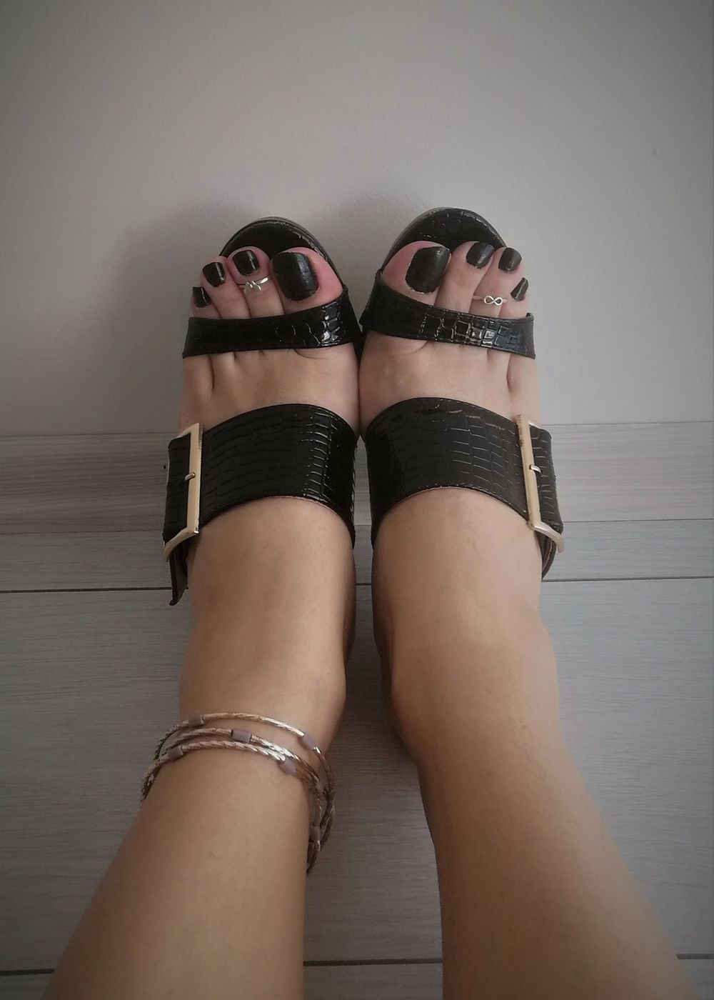 Black Sandal Heels &amp; Sexy Feet #30