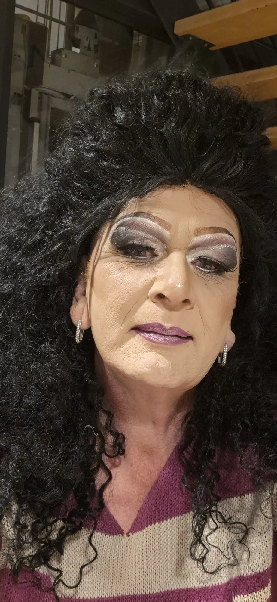 Pictures in drag make-up 