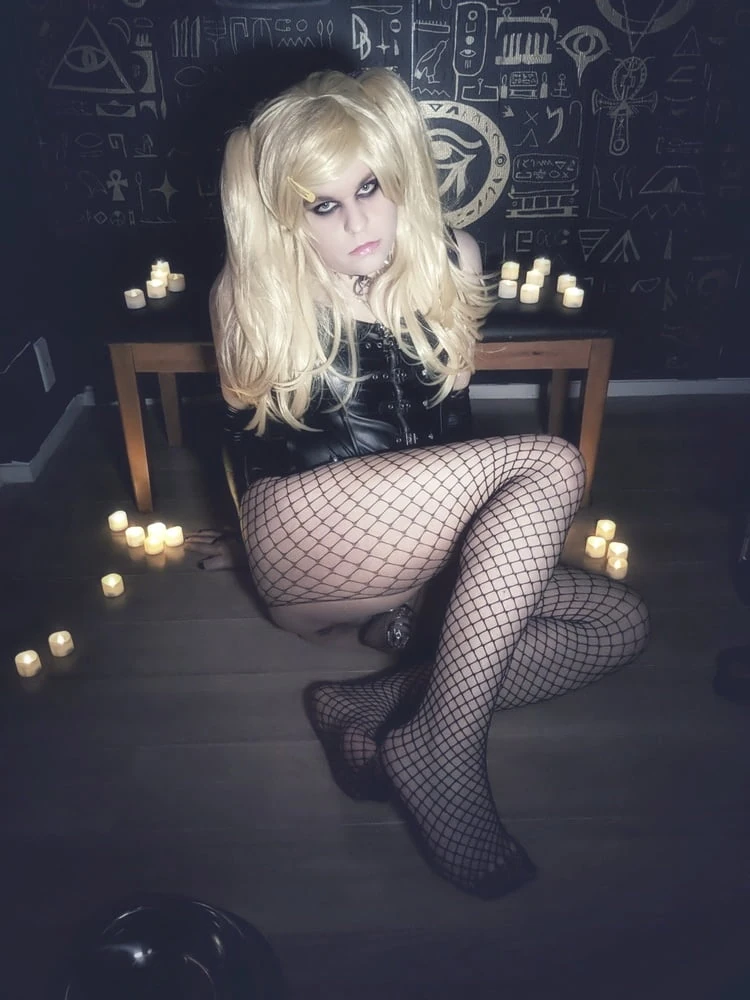 Dark Goth Sissy - Gothic CD Tranny Femboy #26