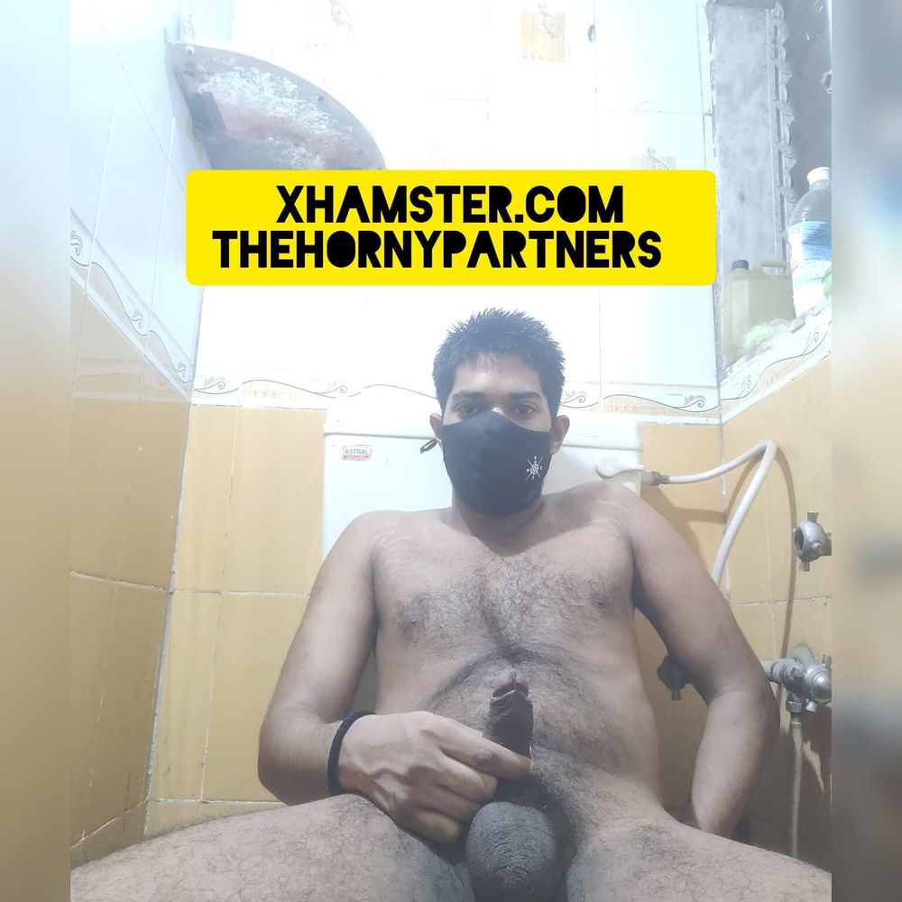 Nude Young Boy In Toilet Showing His Muscles &amp; Penis 