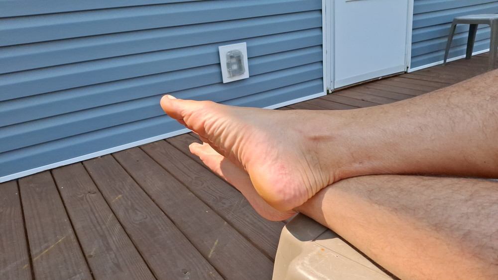 My feet in various poses part 1 #15