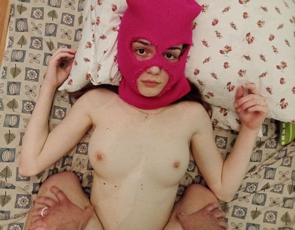 CUTE GIRL IN BALACLAVA MASK! #2