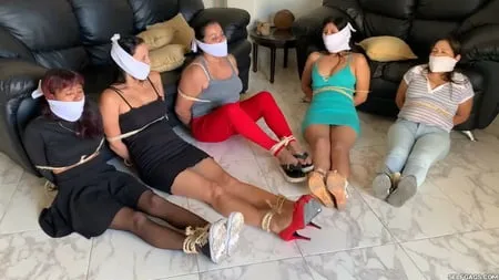 the bitchy bride deserved to remain bound and gagged         