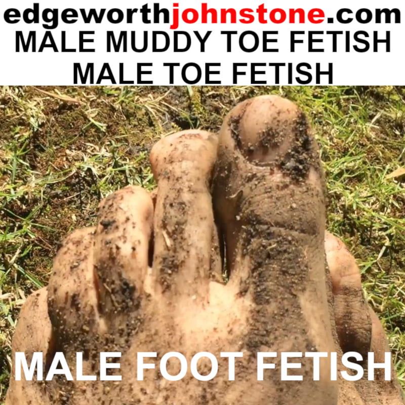 Muddy Toes - Dirty Male Toe Fetish Closeup Pics #6