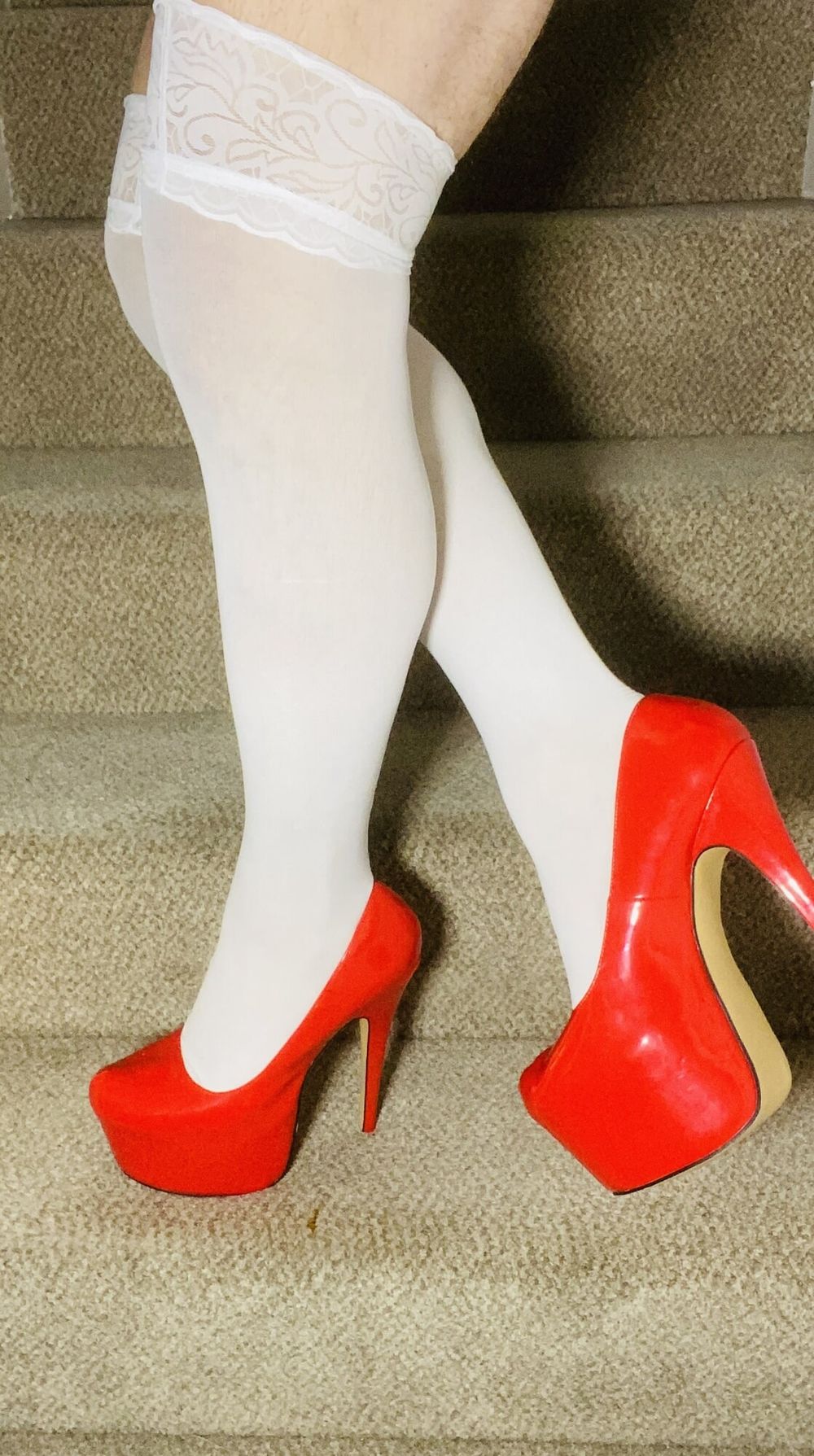 Me in sexy high heels  #10