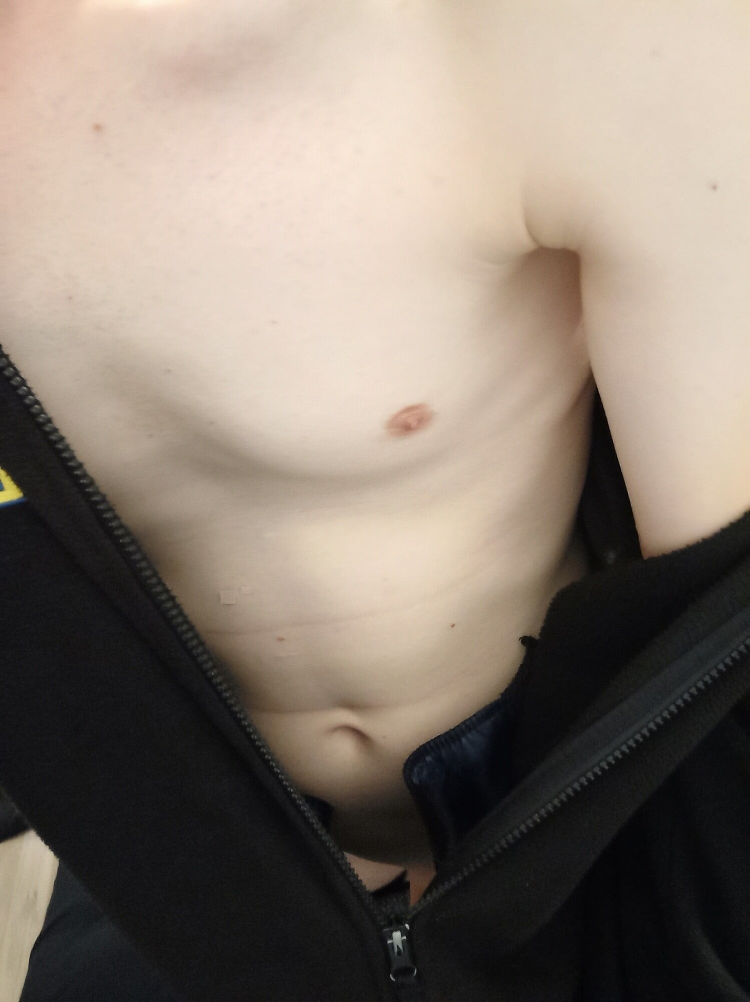 me show nipple and skinny Body #3