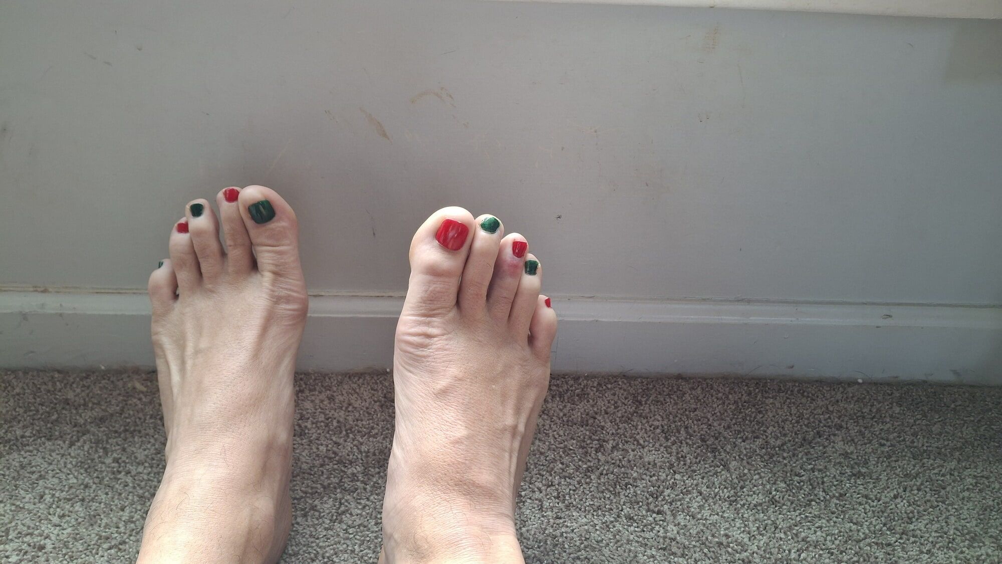 My Christmas toes #14