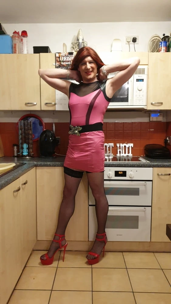 Sissy Lucy is Hot and Horny in the kitchen #19