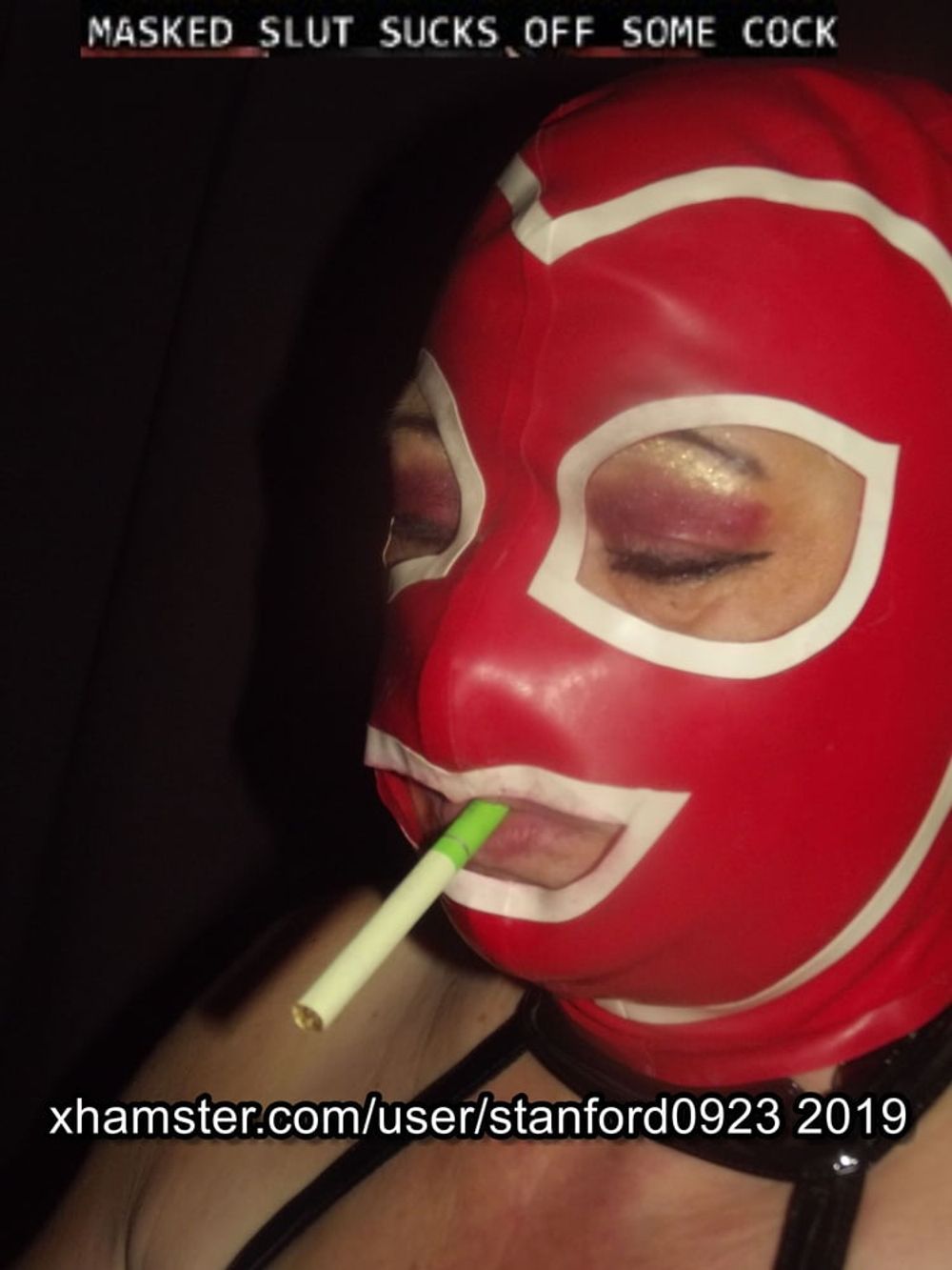 MASKED SLUT SUCKS COCK #31