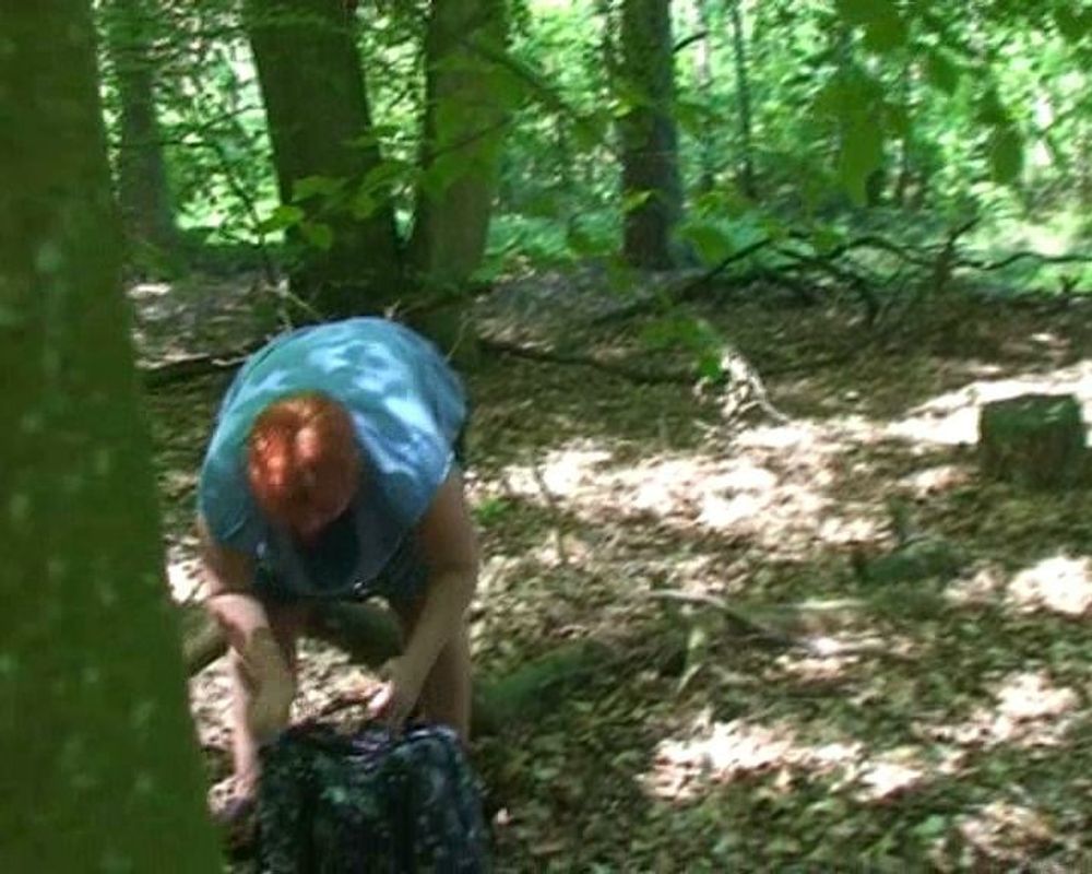 Voyeur - Masturbating In Forest #12