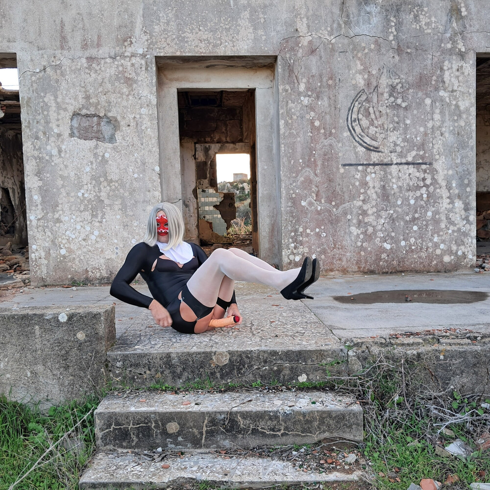 Kinky Perverted Nun in Nylon Stockings and High Heels #25