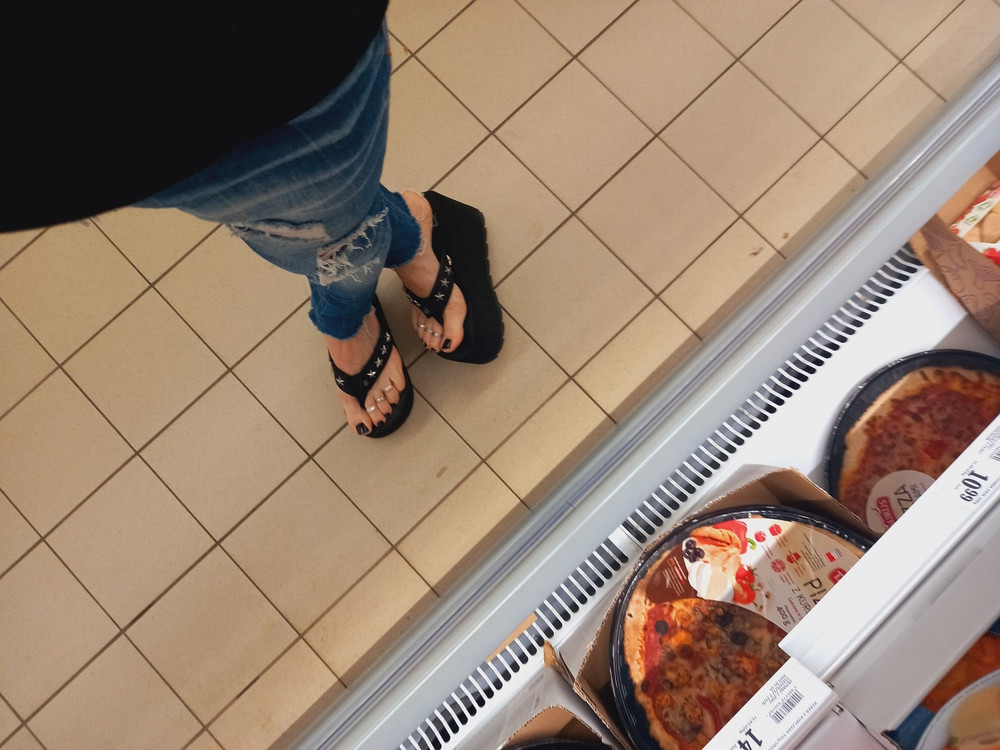 public crossdressing - shopping #15