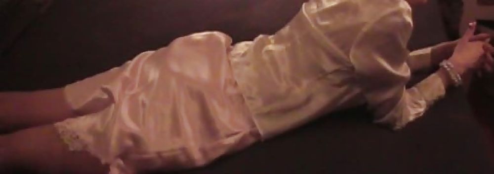 Pink satin slip, white satin blouse vol.2