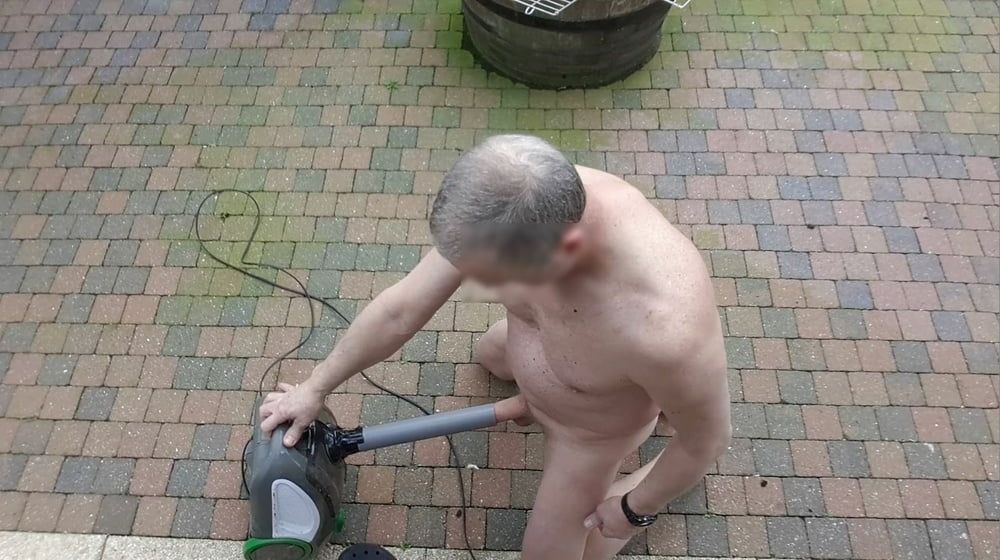  exhibitionist outdoor vacuumcleaner sucking bondage sexshow #27