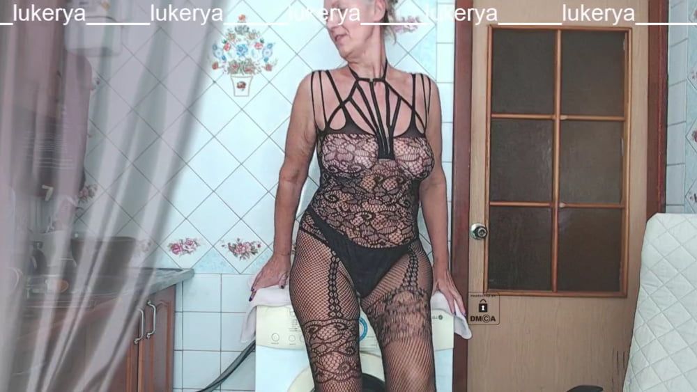 Lukerya in a black net #39