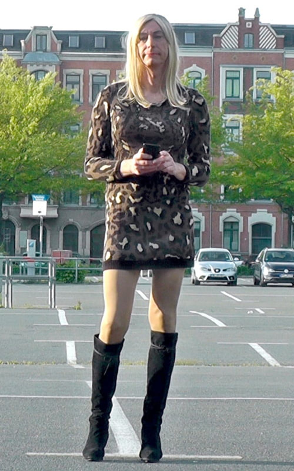 Crossdressing in public #3