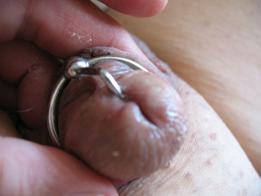 More steel in cock with glans rings #57