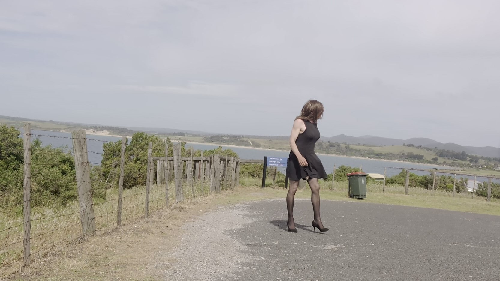 Crossdress Roadtrip - Seaside Lookout #13
