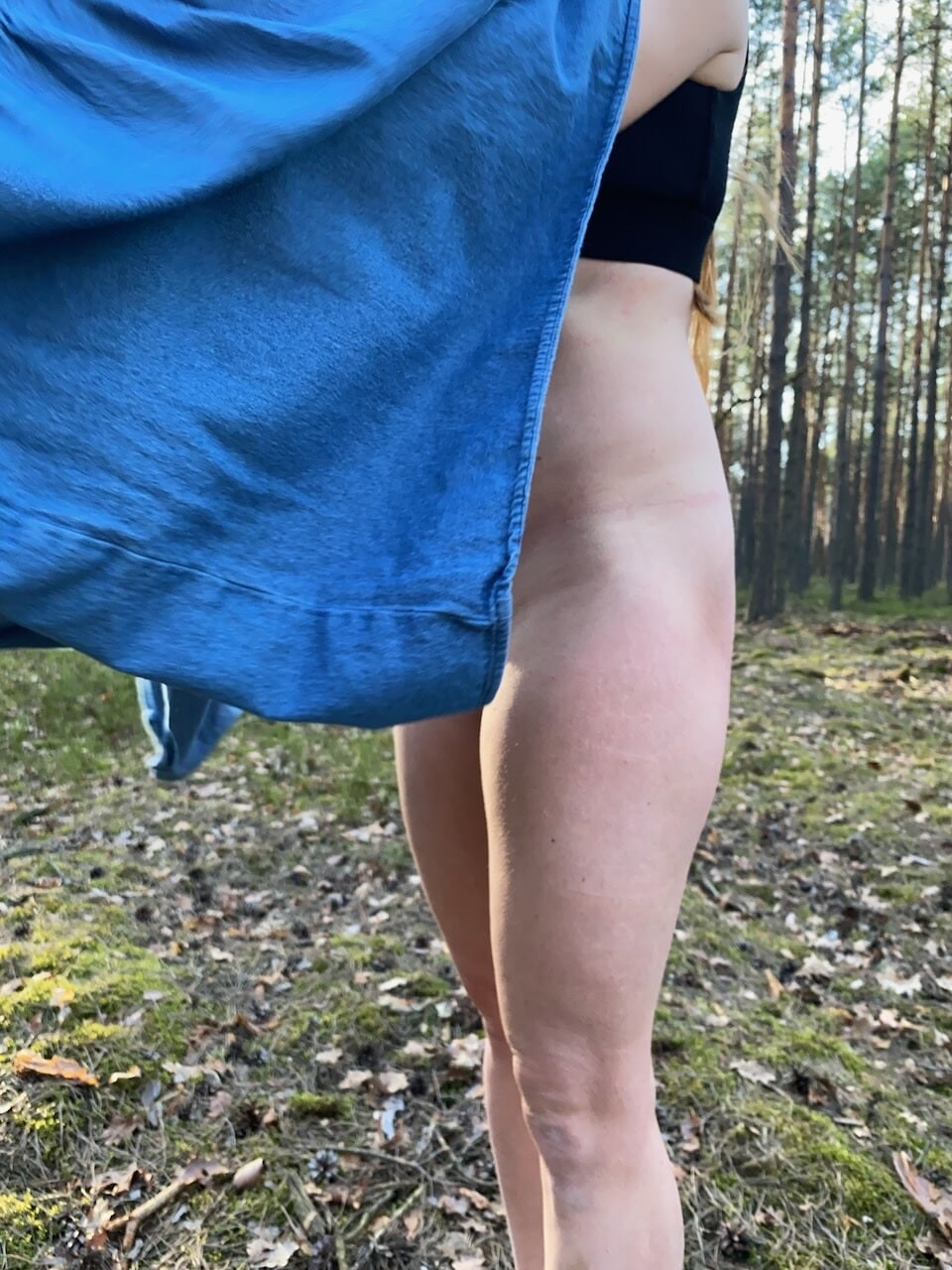 Strip down in the forest, wander freely. #41