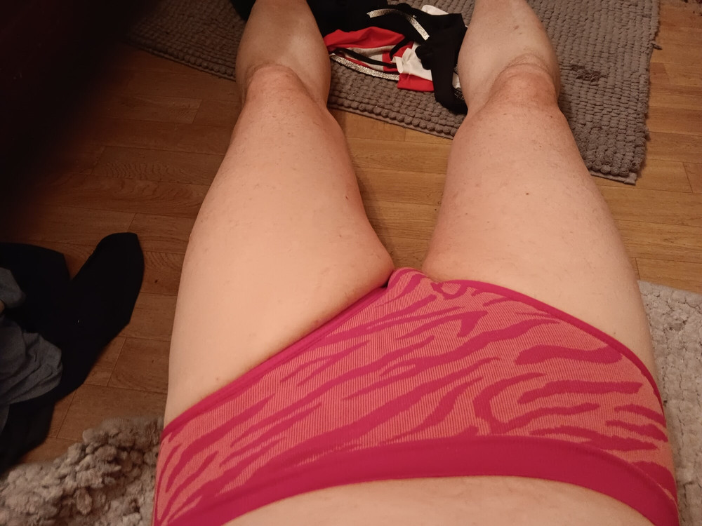 New panties and painted toes #5