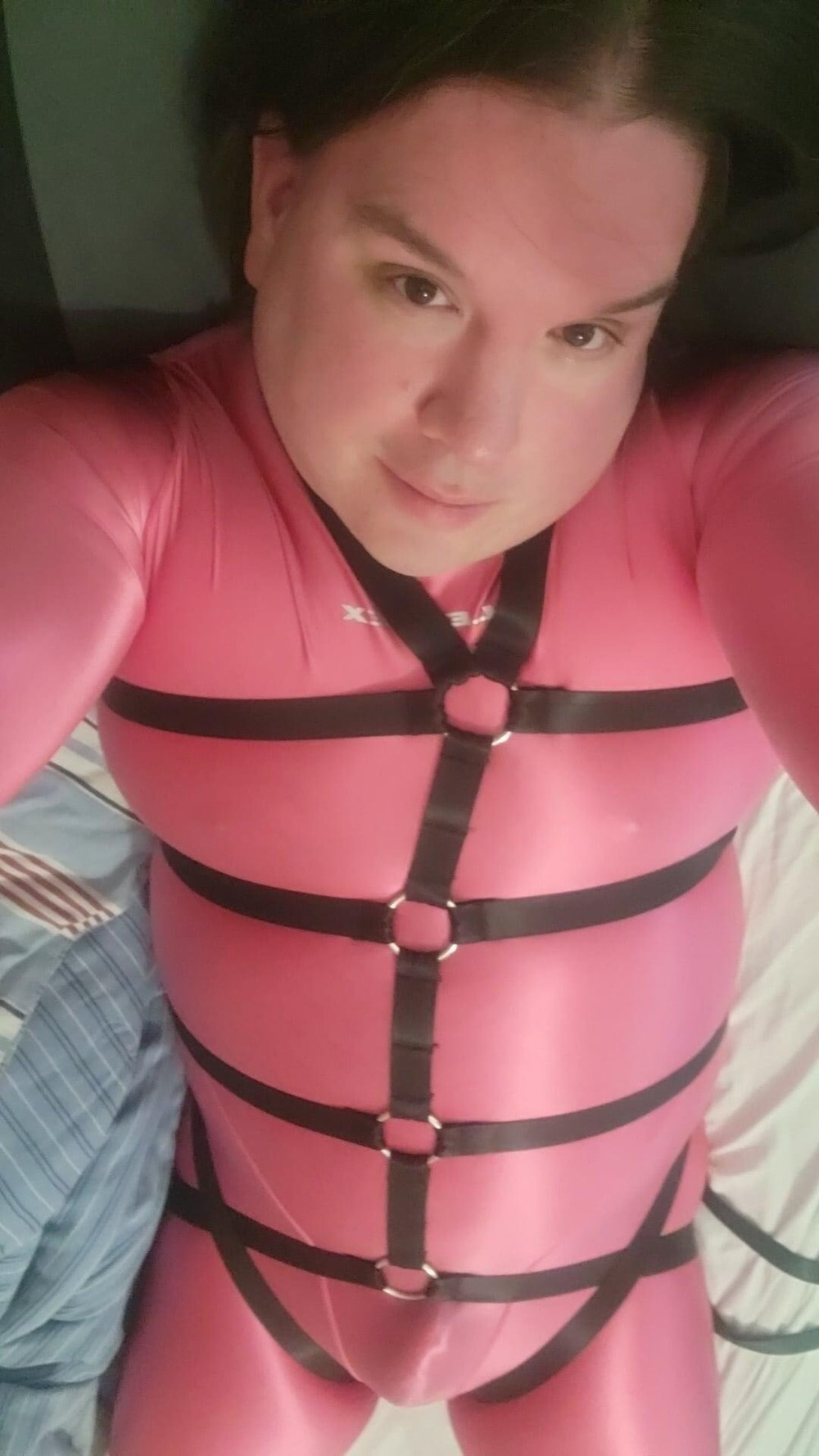 Spandexguy01234 purple Leohex bodysuit  #17