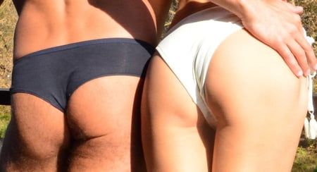 Alex&amp;Axel are our wonderful superb butts.Wanna try again?