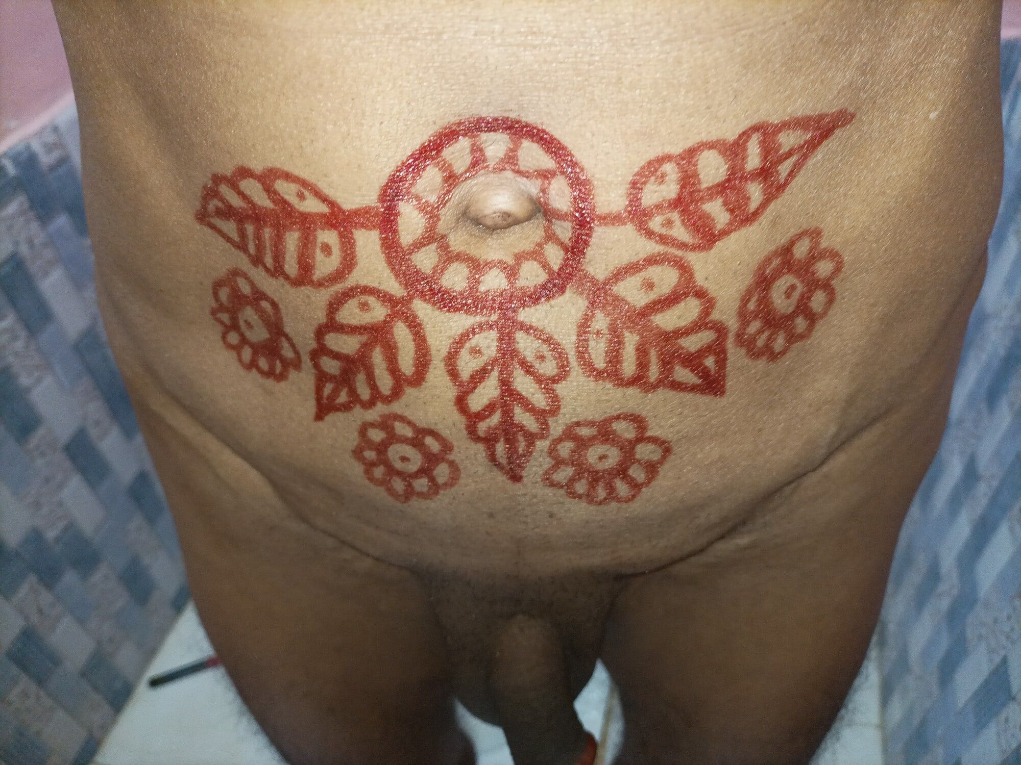 Sissy tattoo demonstration #2