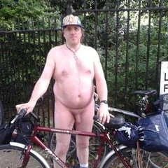 Naked bike ride