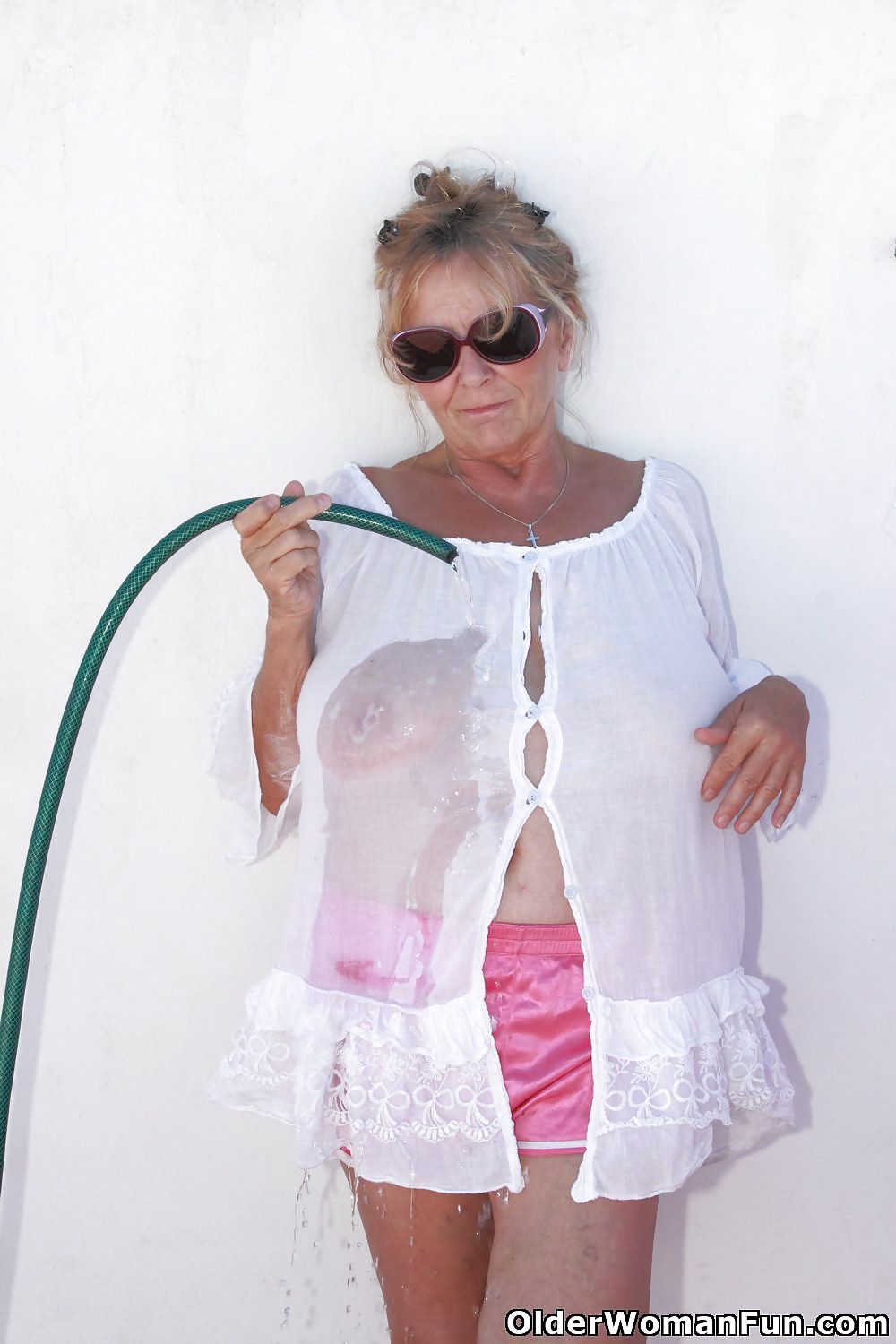 67 year old and British granny Isabel from OlderWomanFun #4