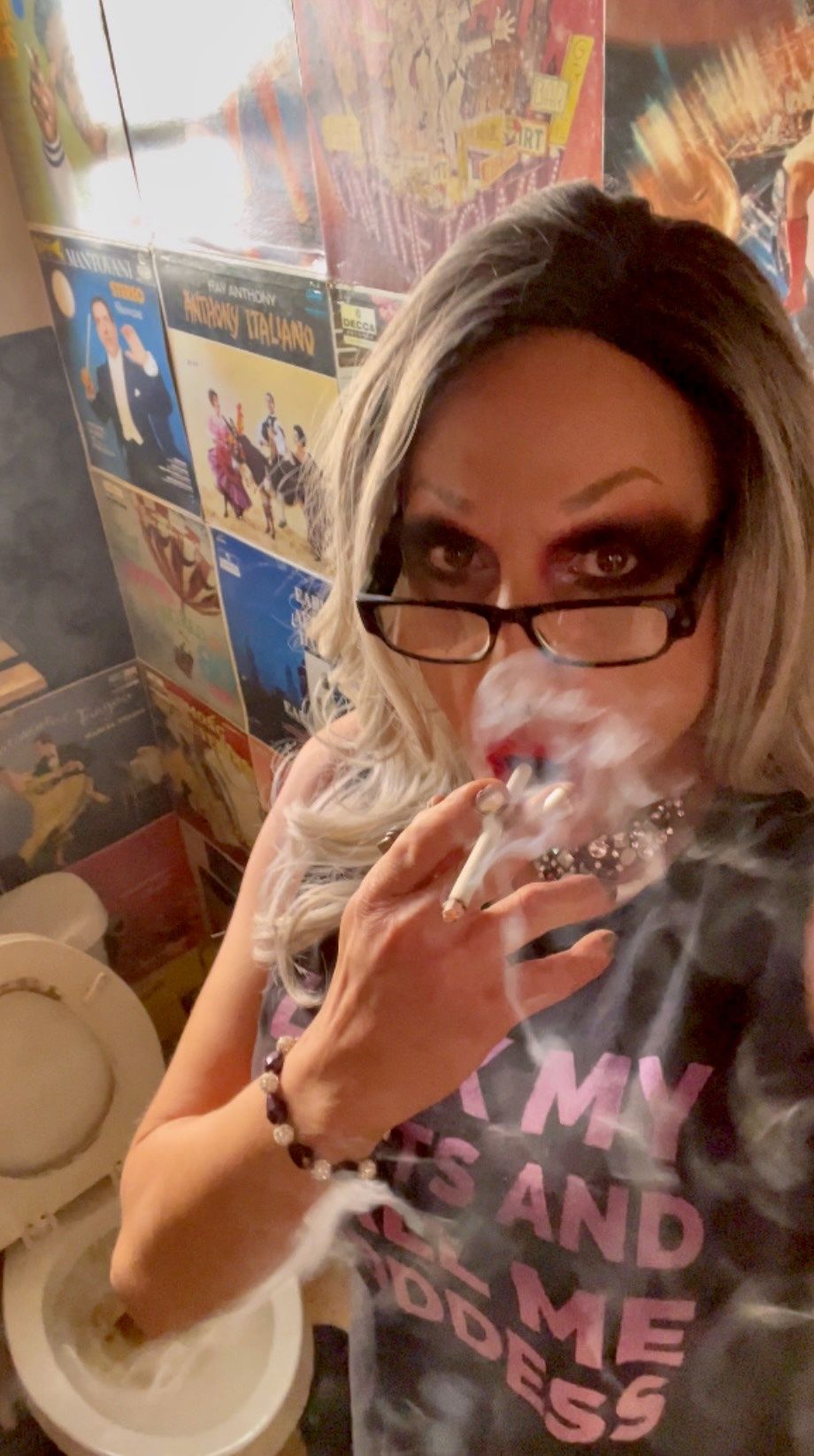 Trans Goddess Smoking Fetish #6