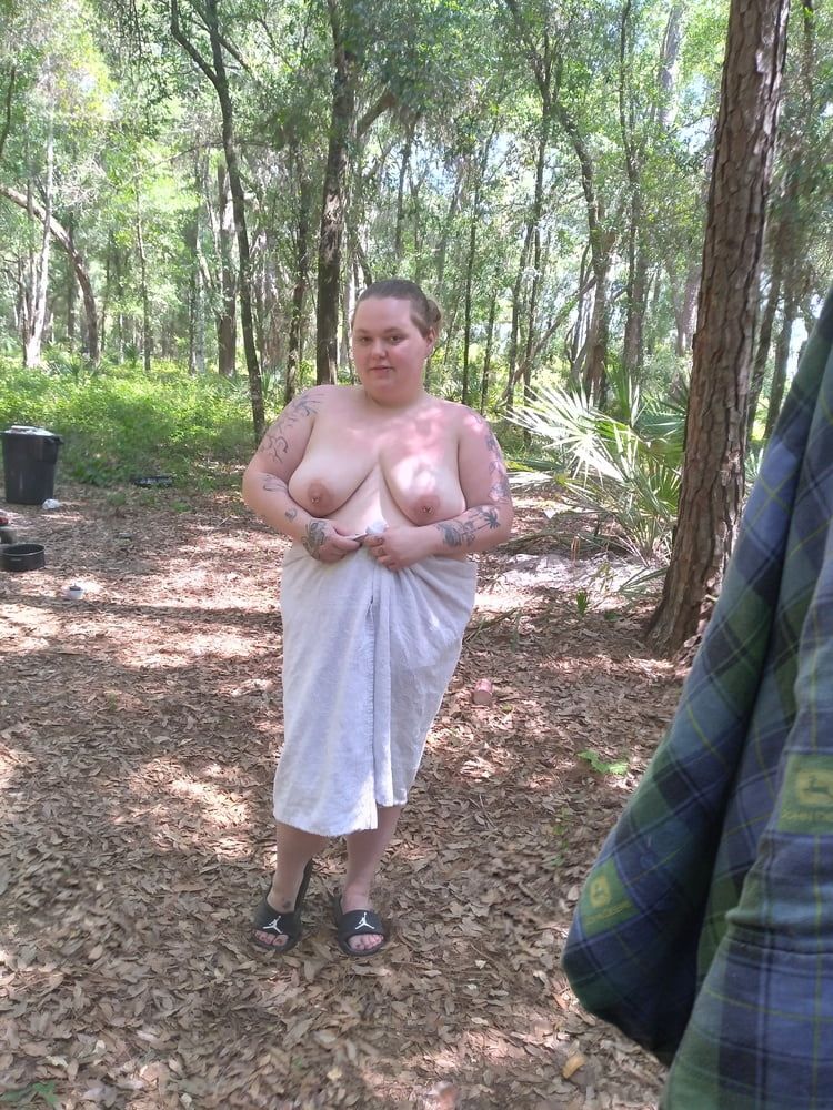 Camping naked  #23