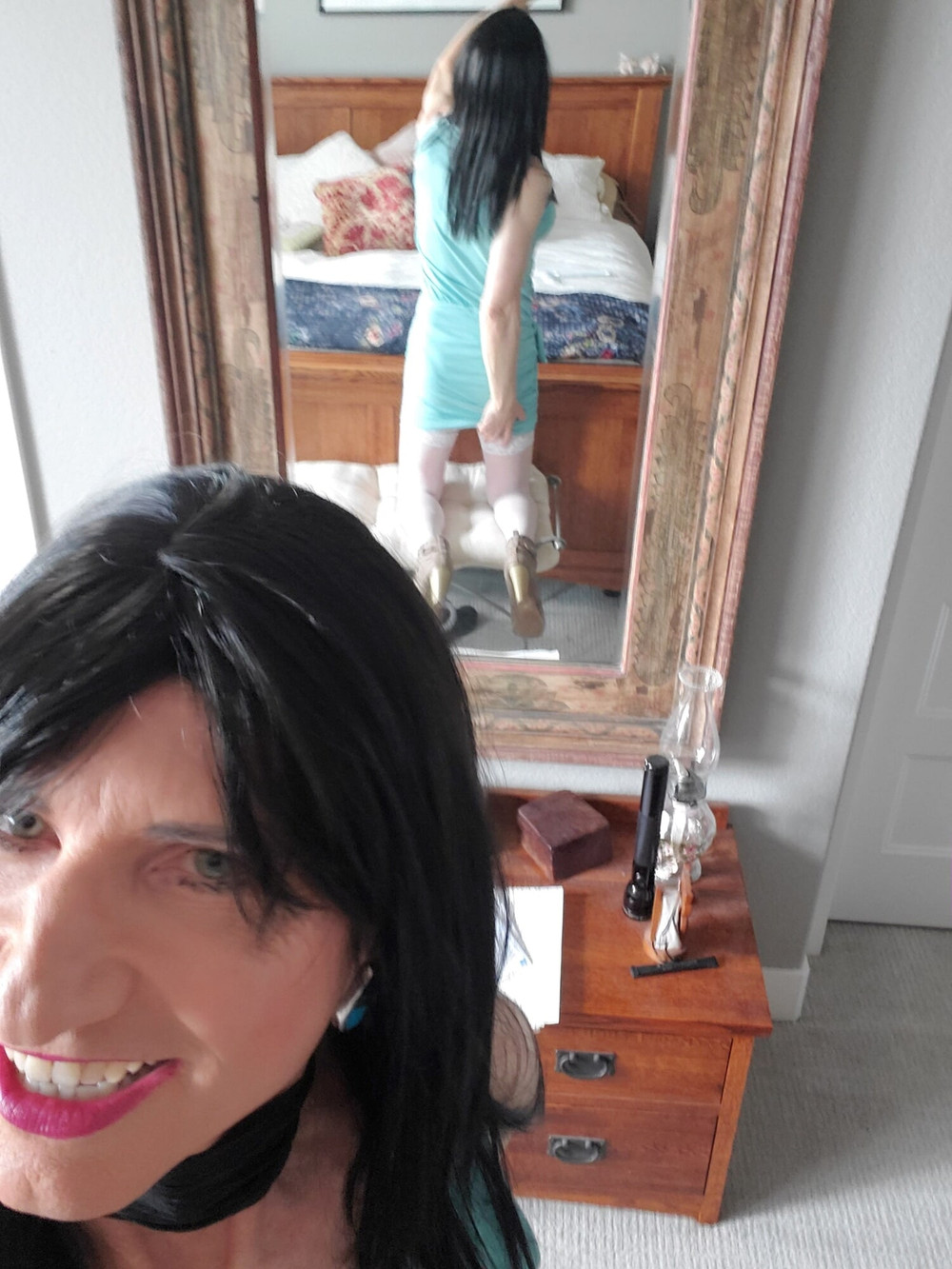 Blue dress three #9