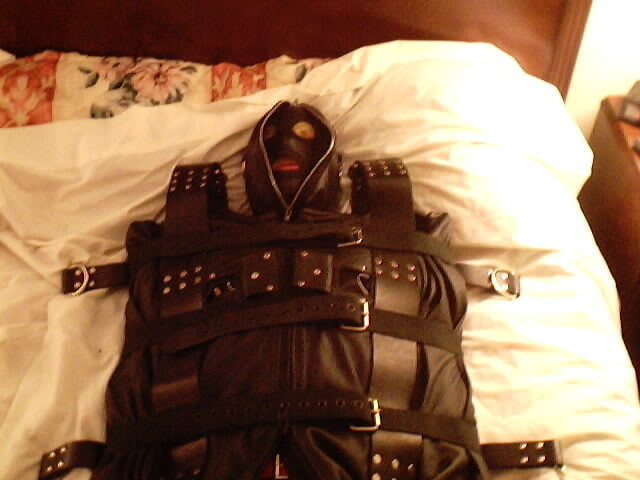 Pictures of me in rubber leather bondage gear #4