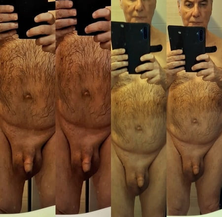 my dick in the mirror