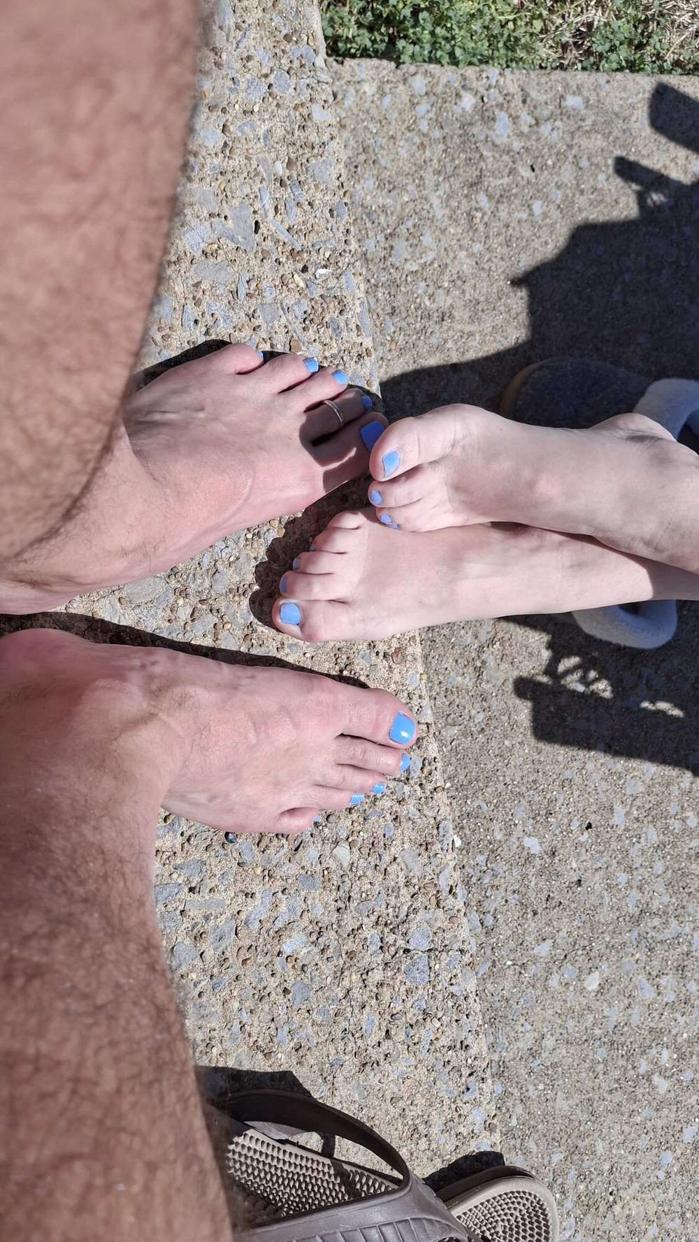 Matching pedicures #3