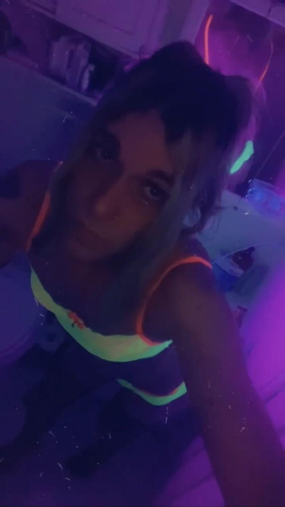 Blacklight Bikini #5