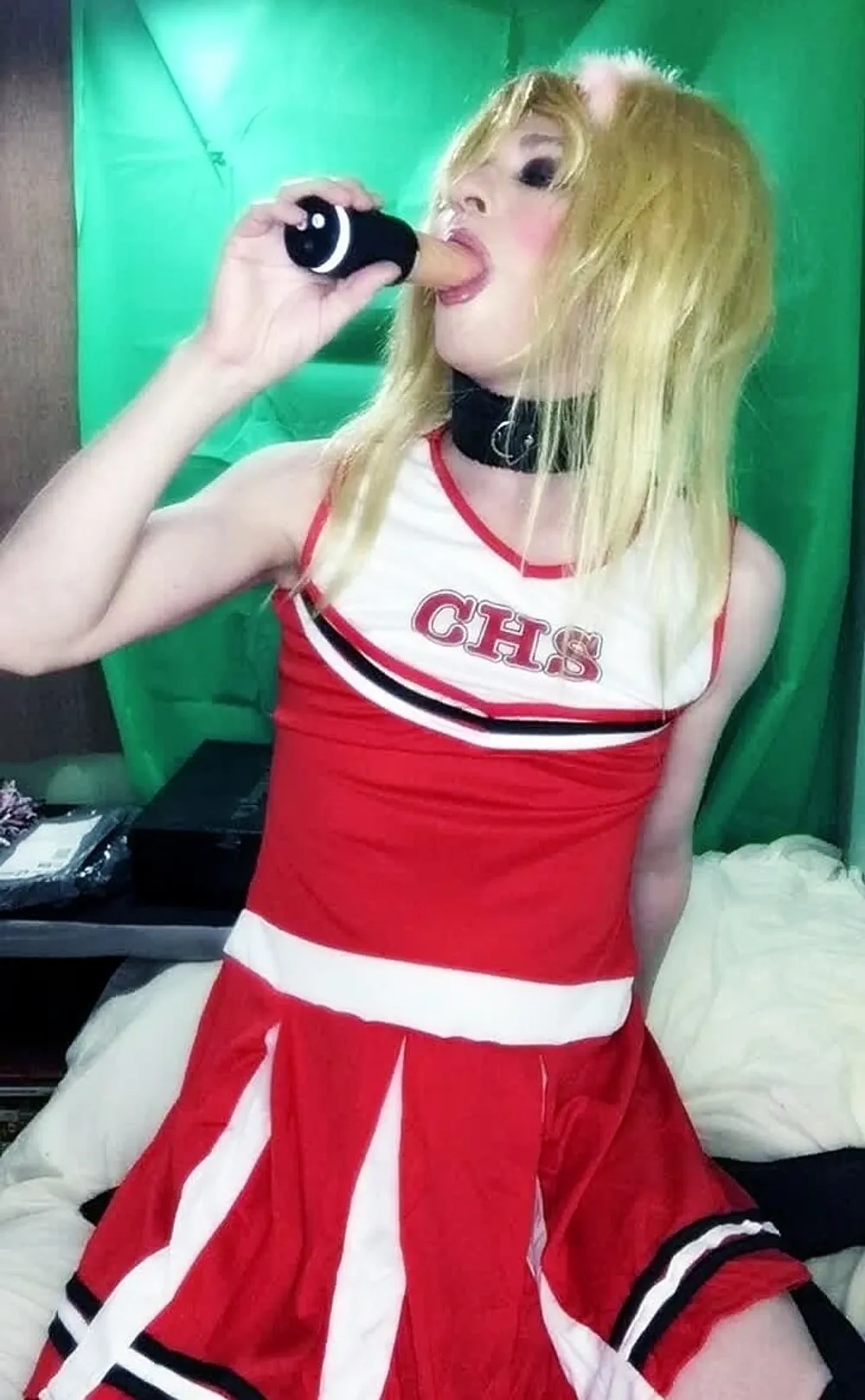 Sissy Crossdresser Cheerleader #4