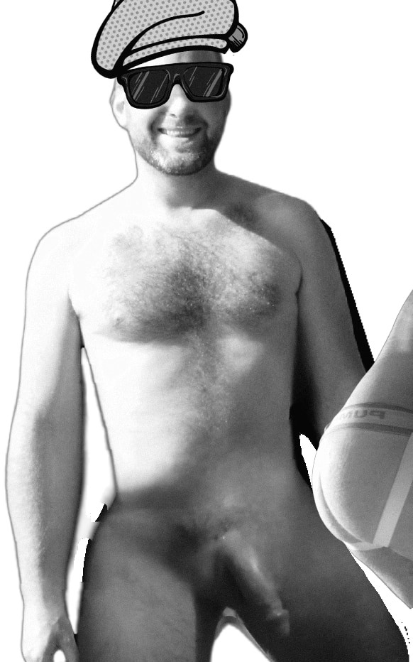 Hairy Chest, Shaved Balls, Tied Ass #40