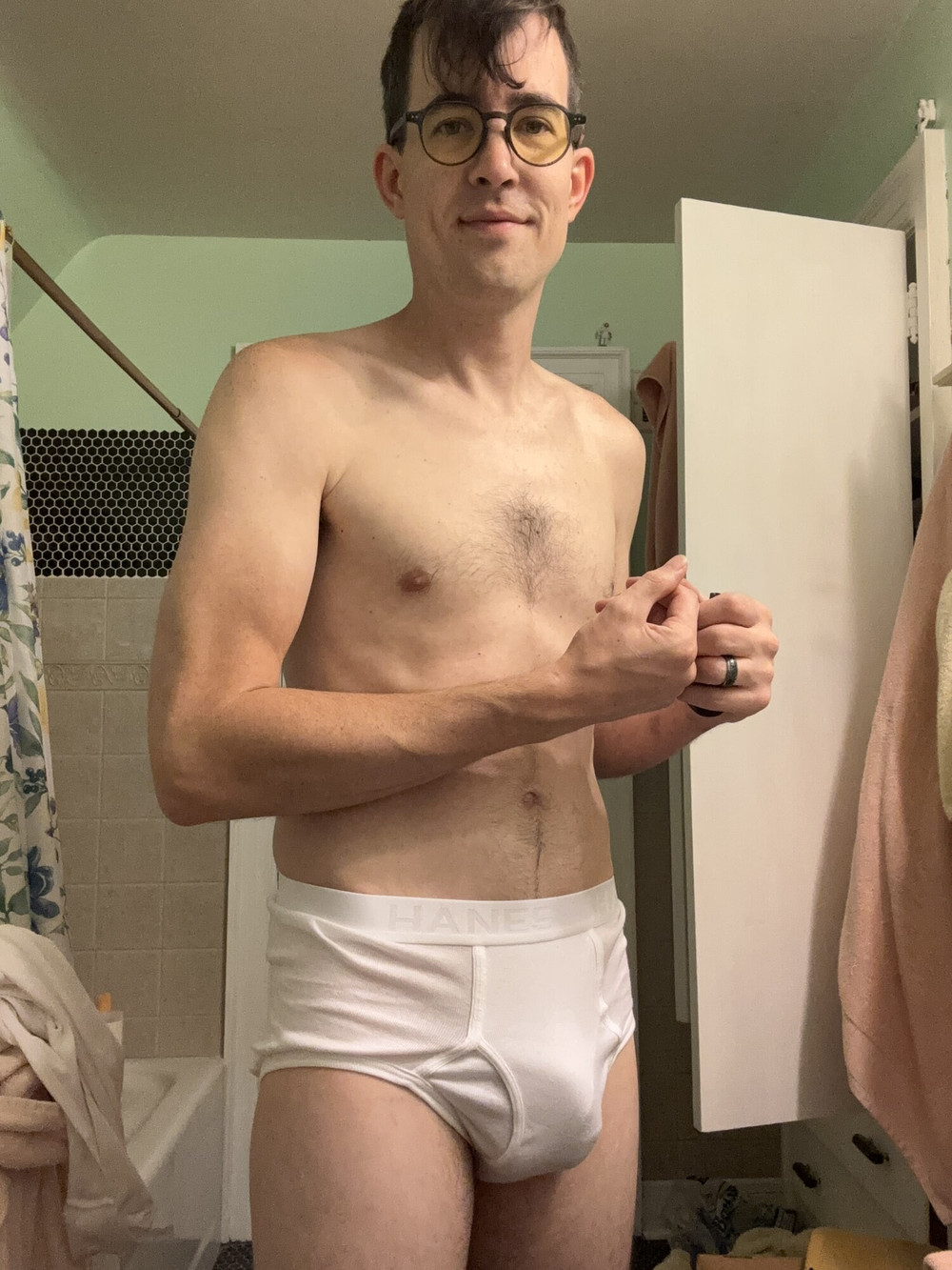 Tighty whities make hard #6