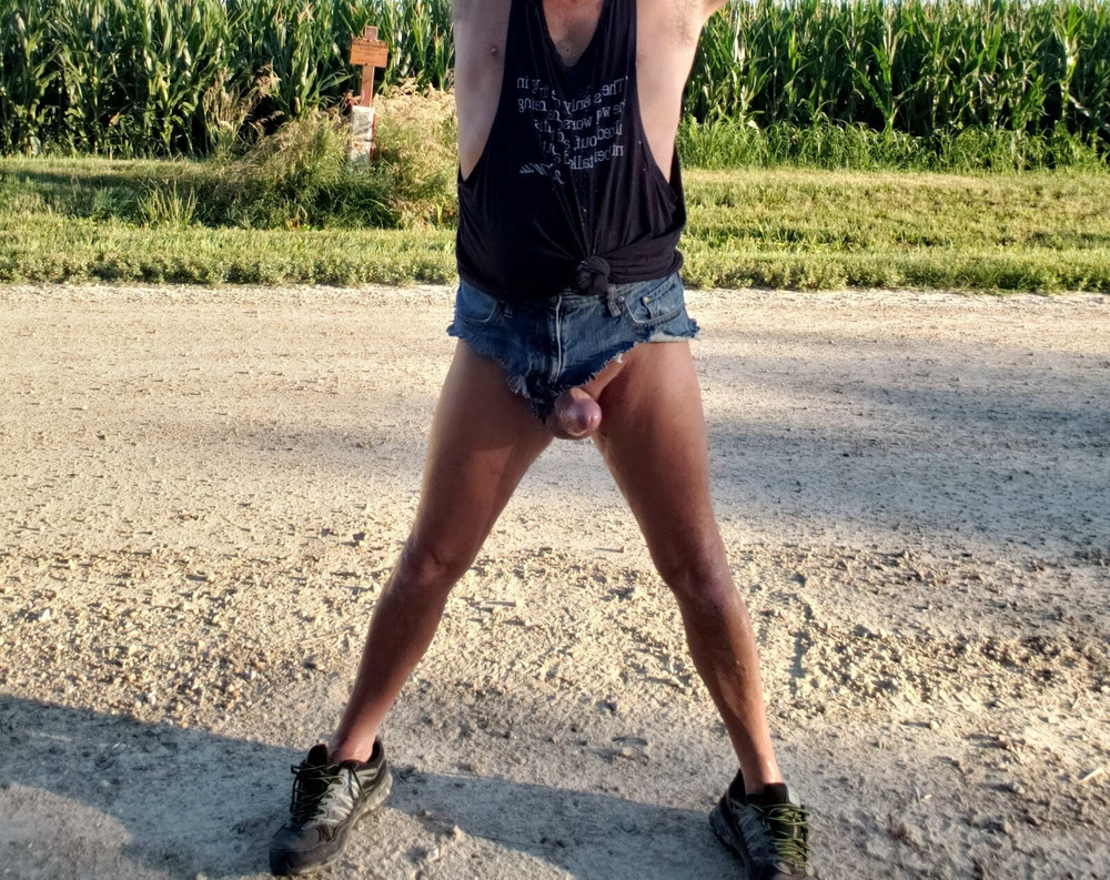 Naughty Twink Shorts in Public #5