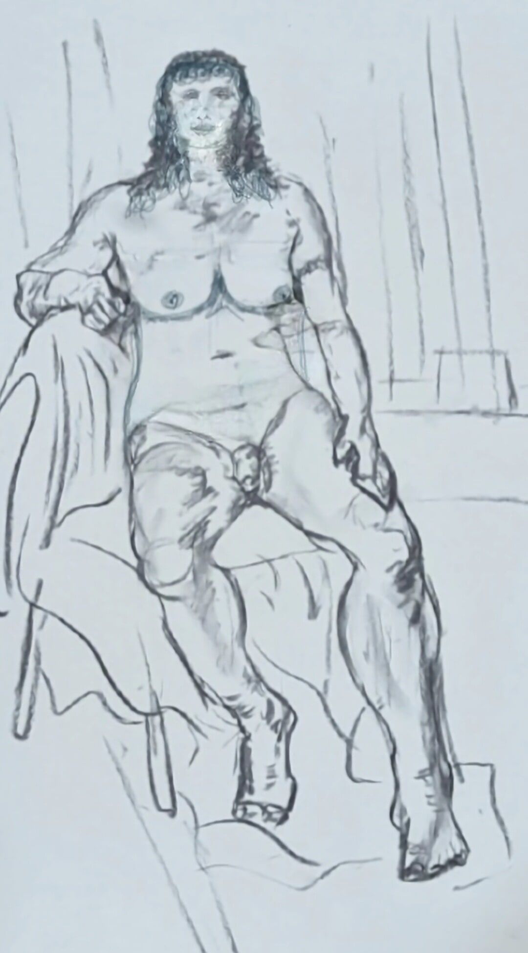 Transgirl Life Drawing #7