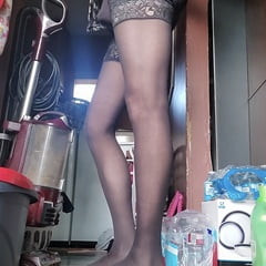 Stockings and panties 