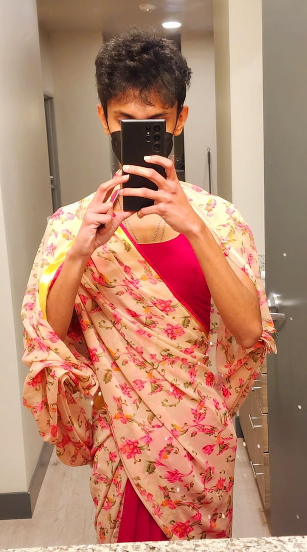 Sri Lankan Sissy In Saree #3