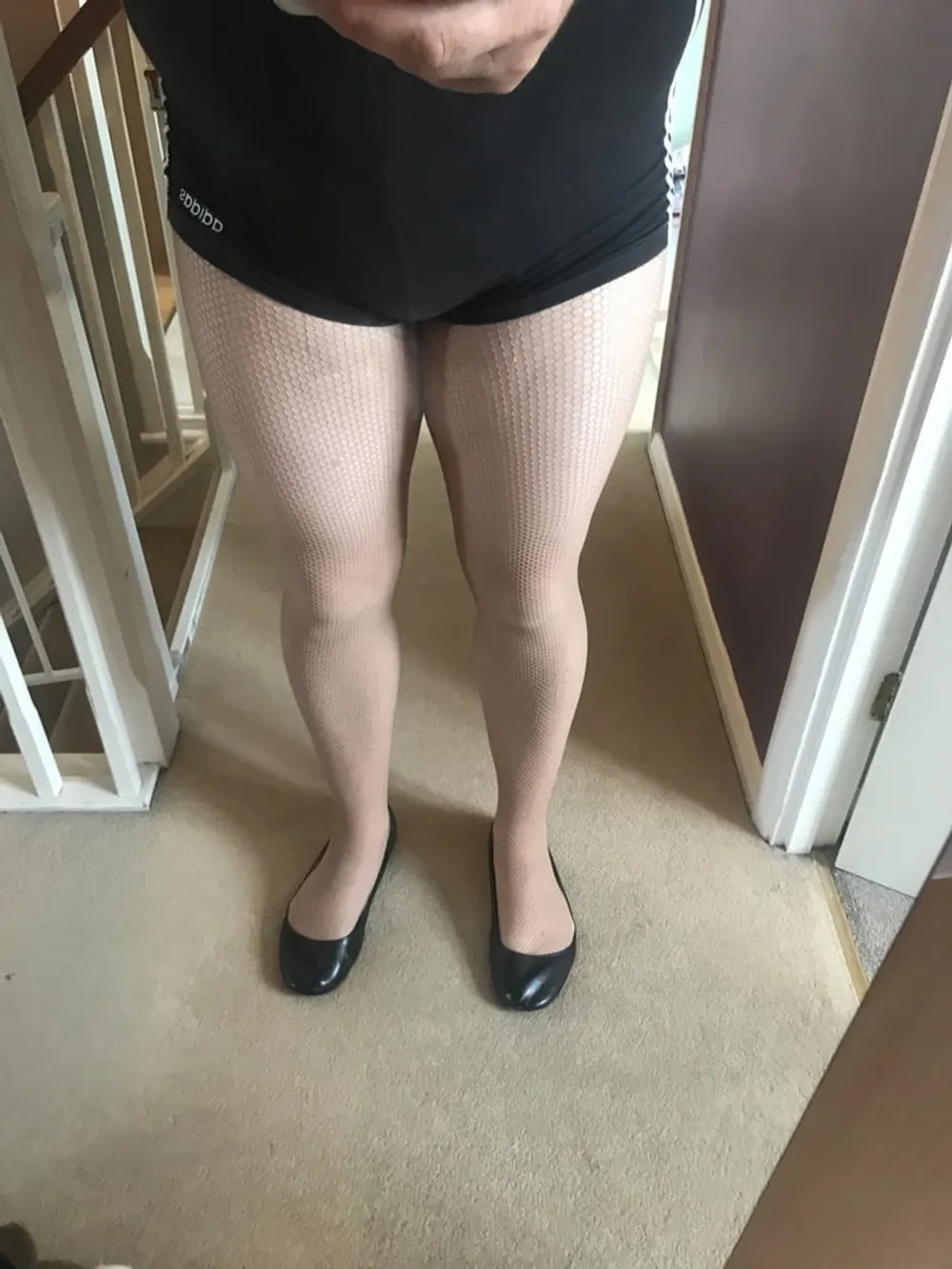 Tan fishnets tights #33