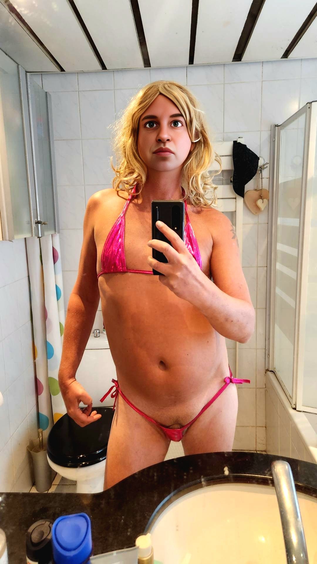 Dutch sissy crossdresser tgirl barbie FamkeJames  #8