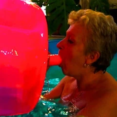 Naughty pool party