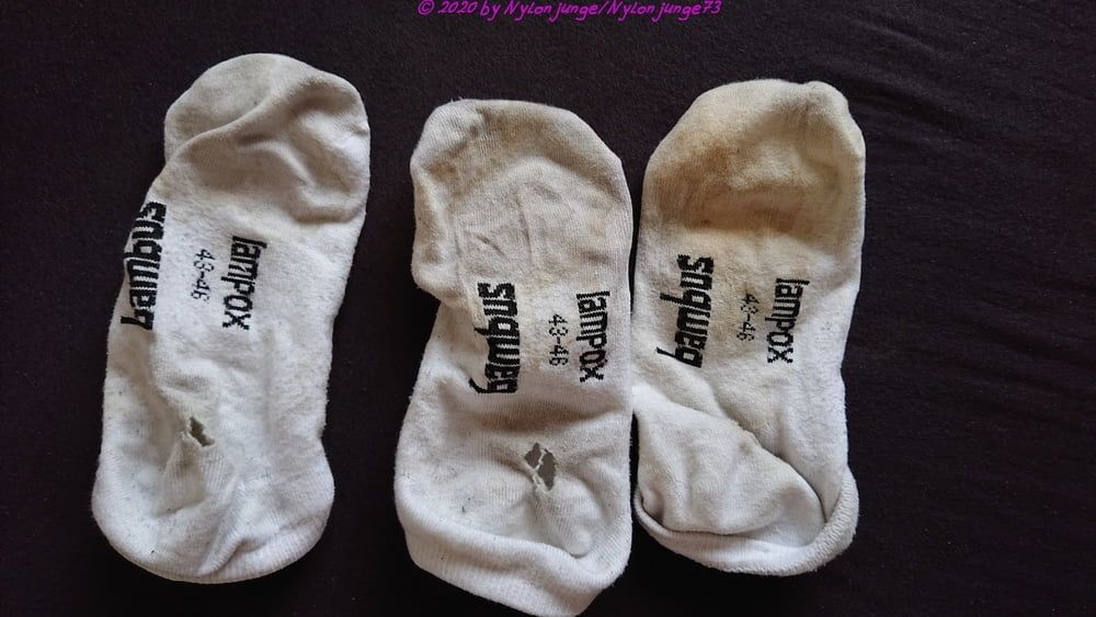 Dirty White Sneaker Socks #4